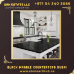 Black Marble Countertops Dubai