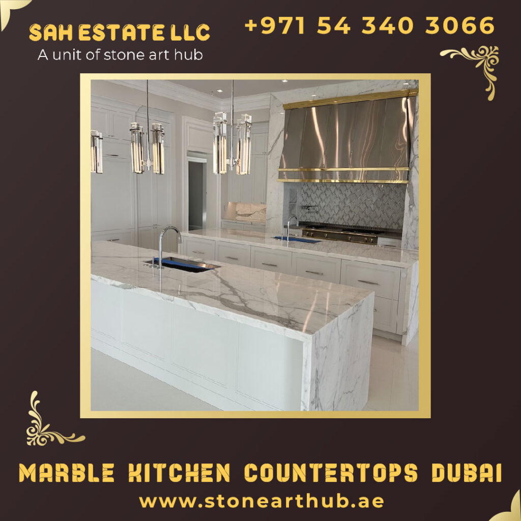 Marble Kitchen Countertops Dubai