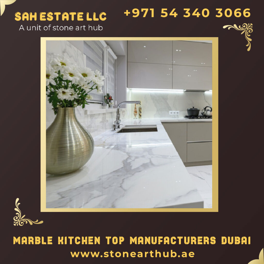 Marble Kitchen Top Manufacturers Dubai