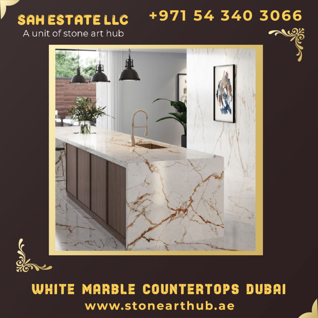 White Marble Countertops Dubai