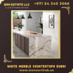 White Marble Countertops Dubai
