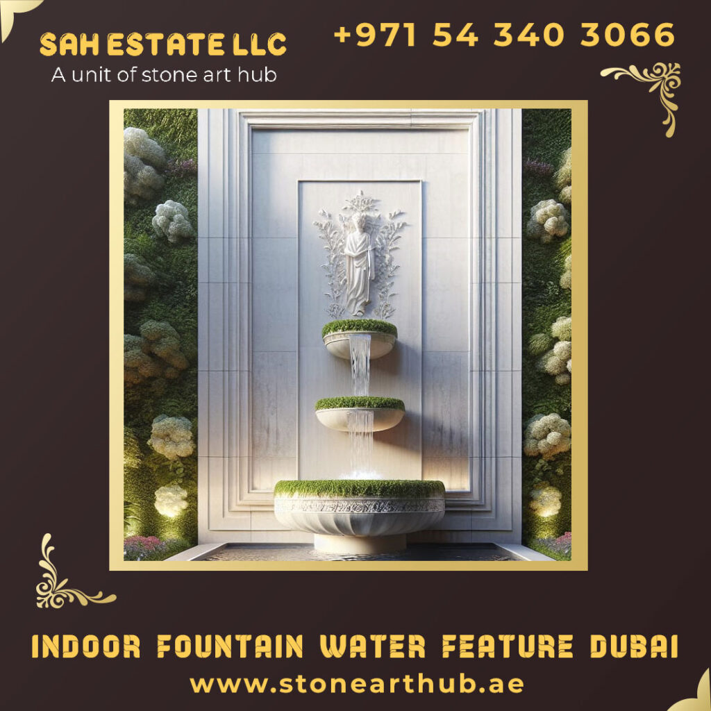 Indoor Fountain Water Feature Dubai