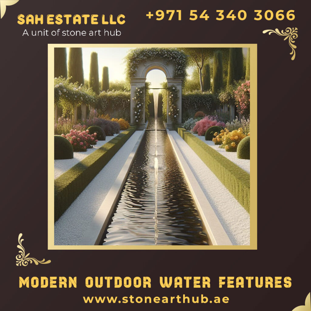 Modern Outdoor Water Features