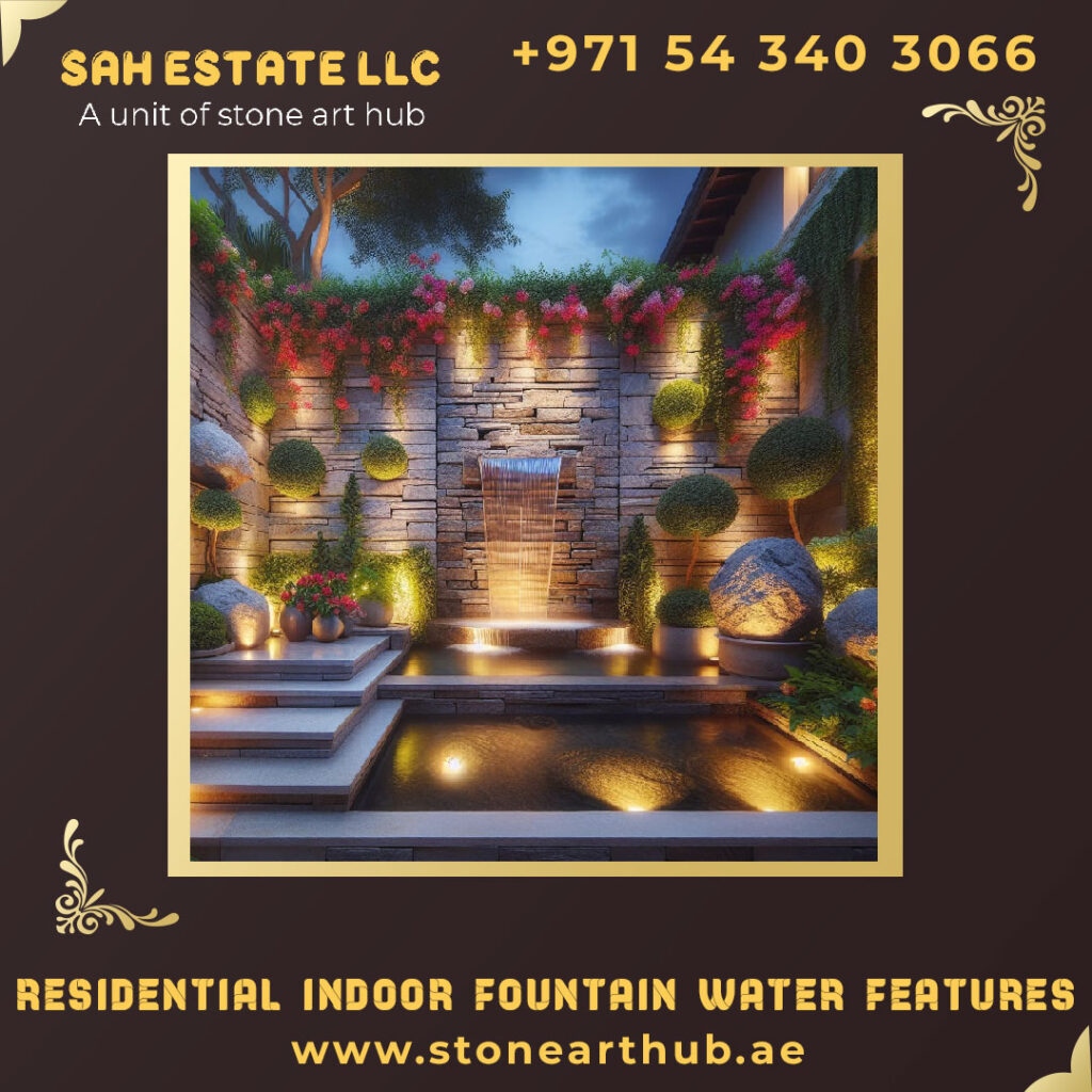 Residential Indoor Fountain Water Features