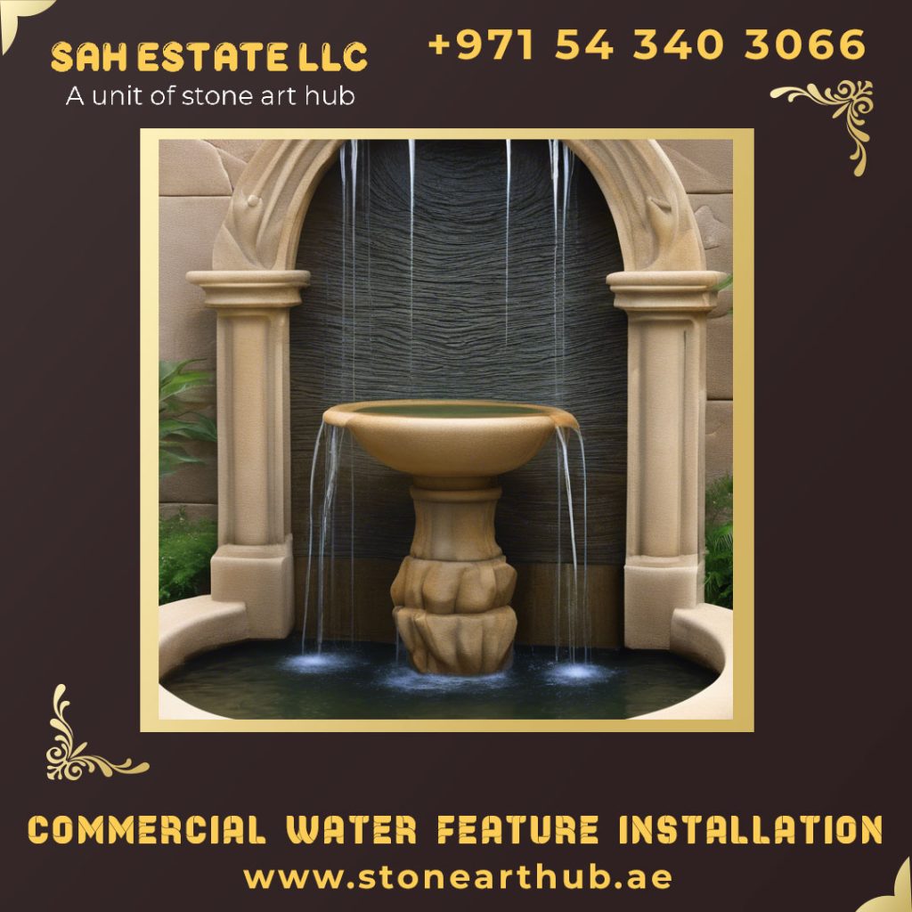 Commercial Water Feature Installation