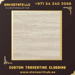 Custom Travertine Cladding