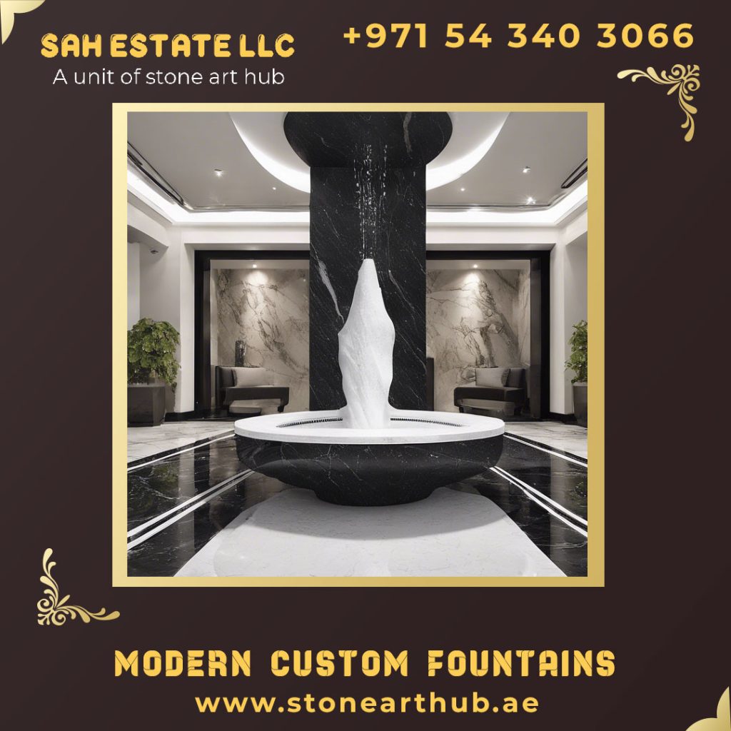 Modern Custom Fountains