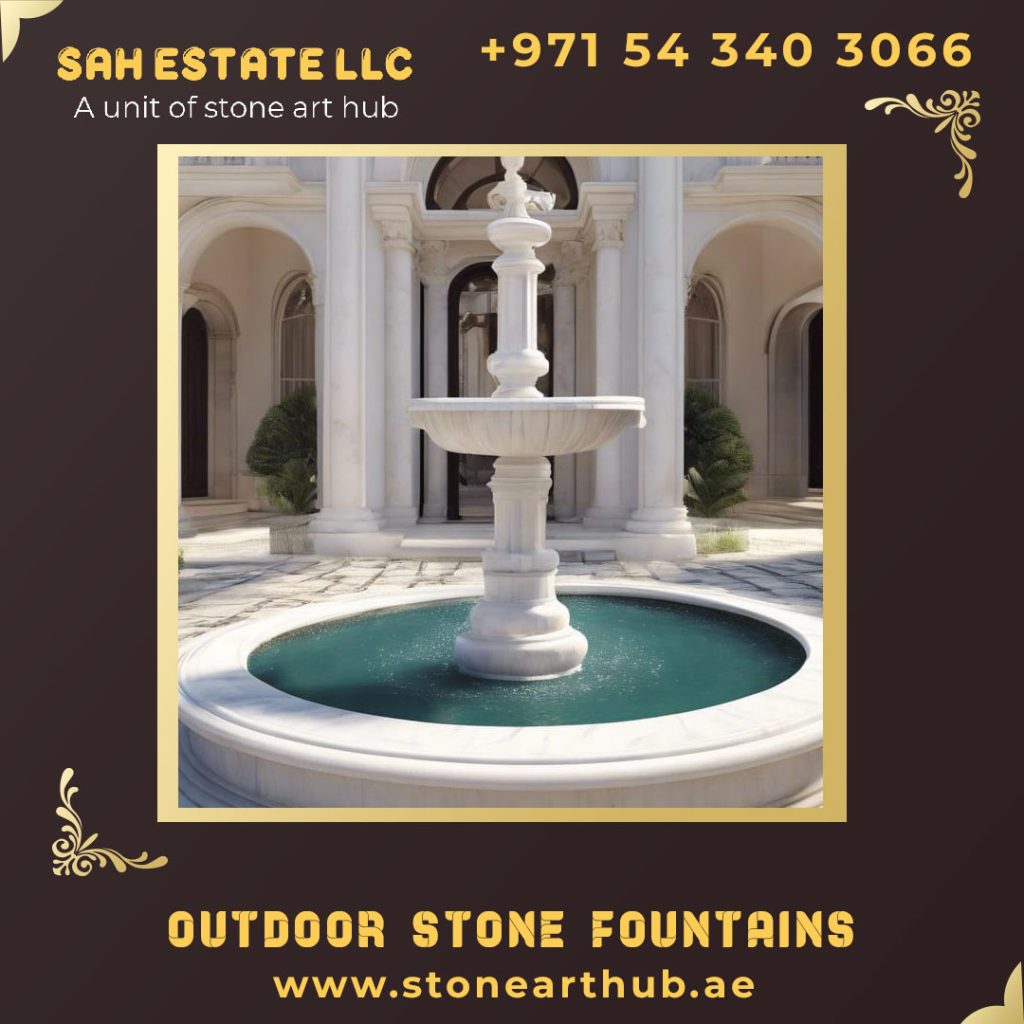 Outdoor Stone Fountains