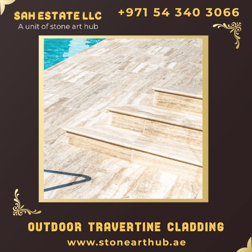 Outdoor Travertine Cladding