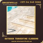 Outdoor Travertine Cladding