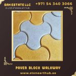 Paver Block Walkway