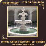 Luxury Water Fountains For Gardens