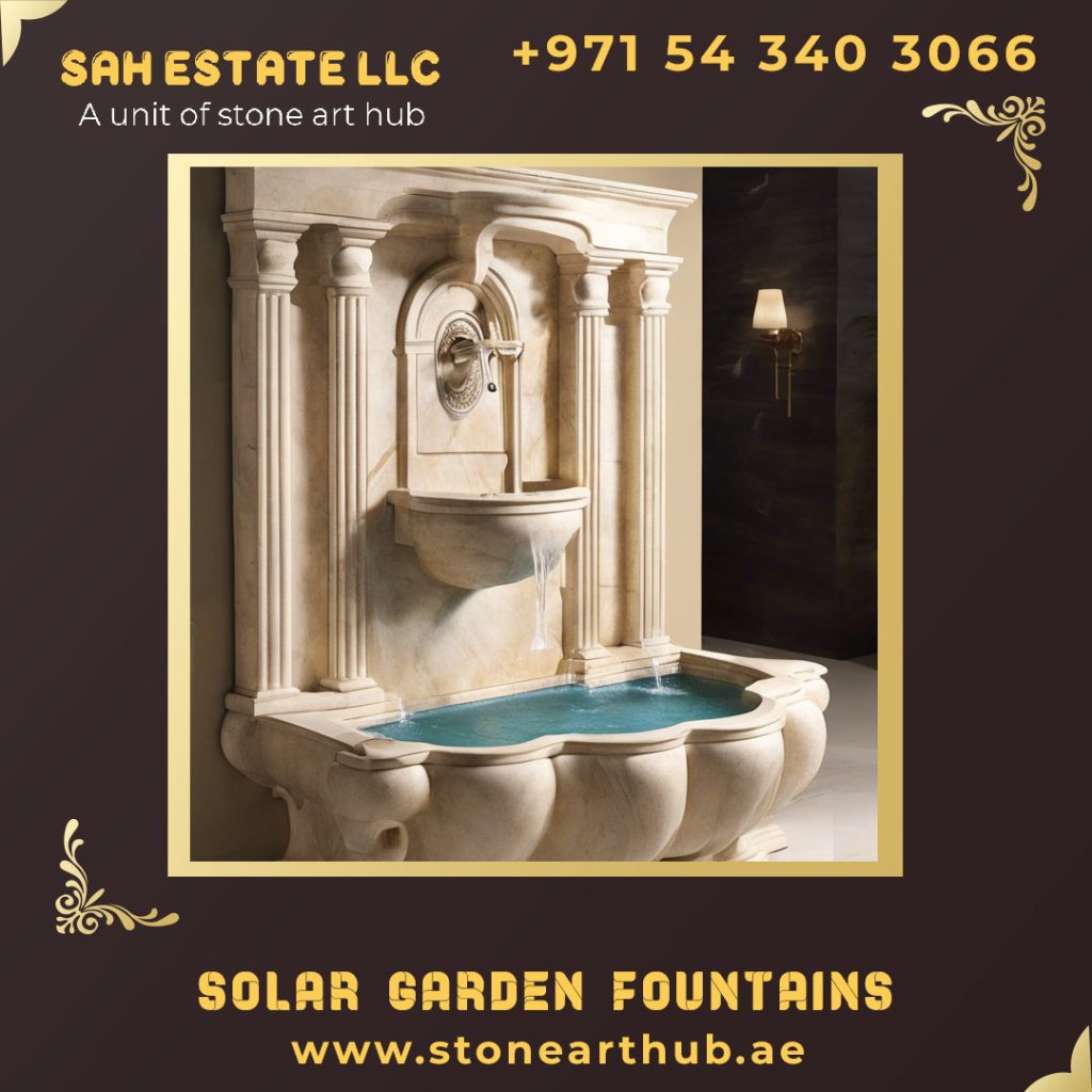Solar Garden Fountains