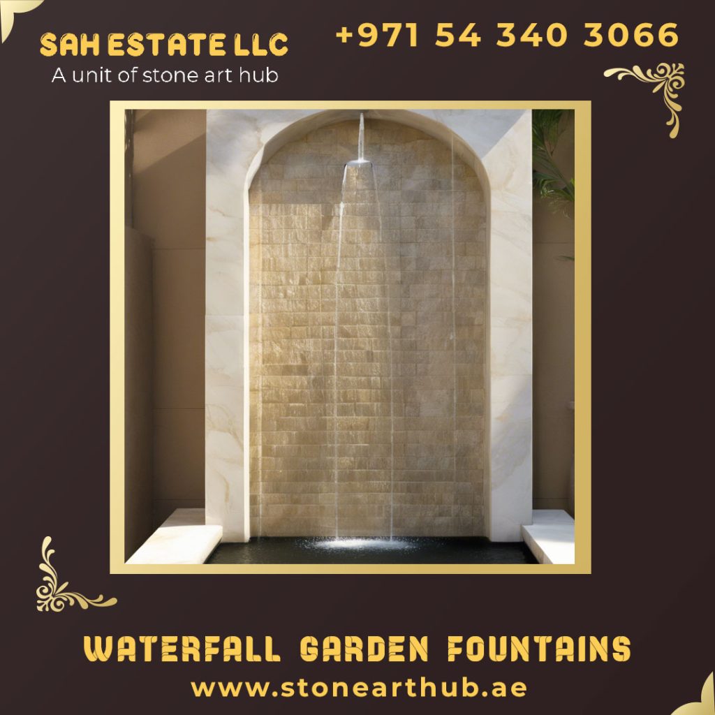 Waterfall Garden Fountains