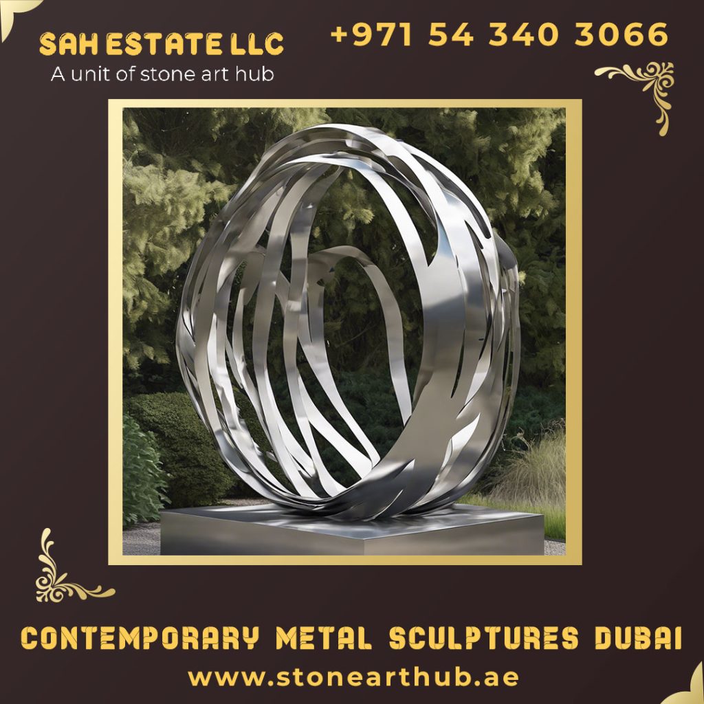 Contemporary Metal Sculptures Dubai