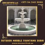 Outdoor Marble Fountains Dubai