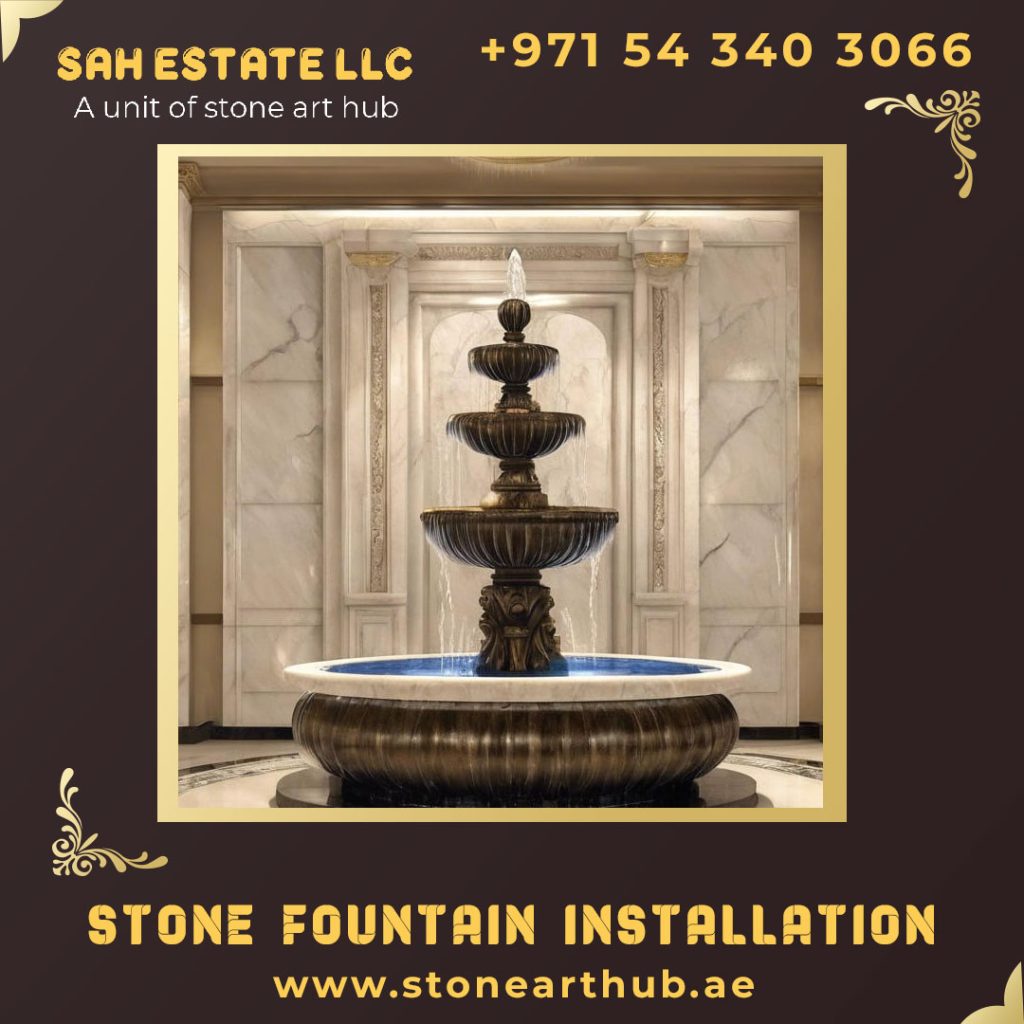 Stone Fountain Installation
