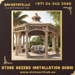 Stone Gazebo Installation Dubai