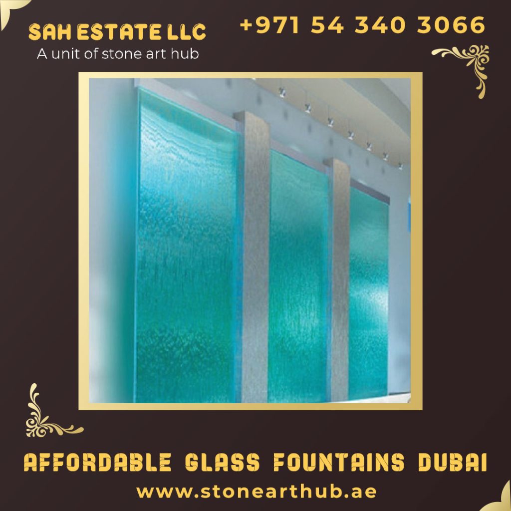 Affordable Glass Fountains Dubai