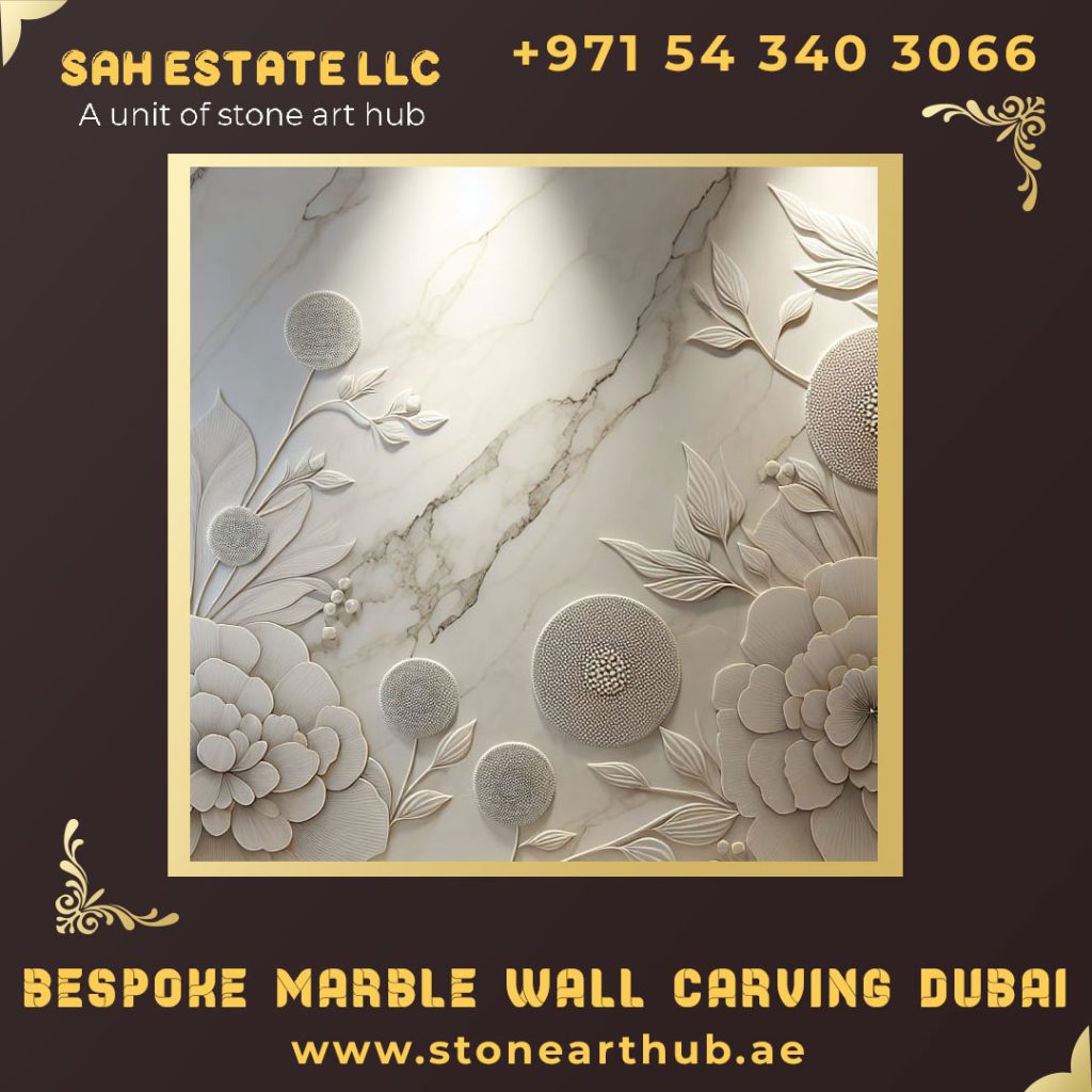 Bespoke Marble Wall Carving Dubai