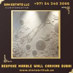 Bespoke Marble Wall Carving Dubai