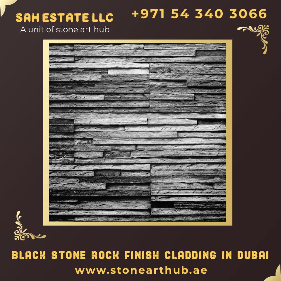 Black Rock Cladding Suppliers in Dubai - ☎ +971 54 340 3066