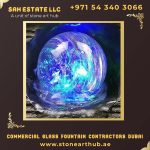 Commercial Glass Fountain Contractors Dubai