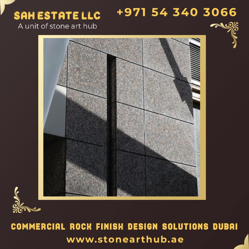 Commercial Rock Finish Design Solutions Dubai