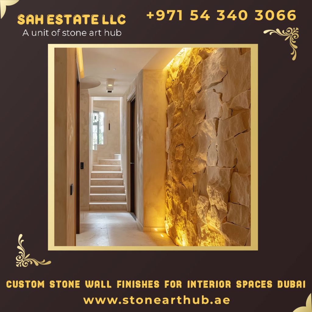 Custom Stone Wall Finishes For Interior Spaces Dubai
