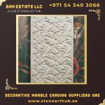 Decorative Marble Carving Suppliers UAE