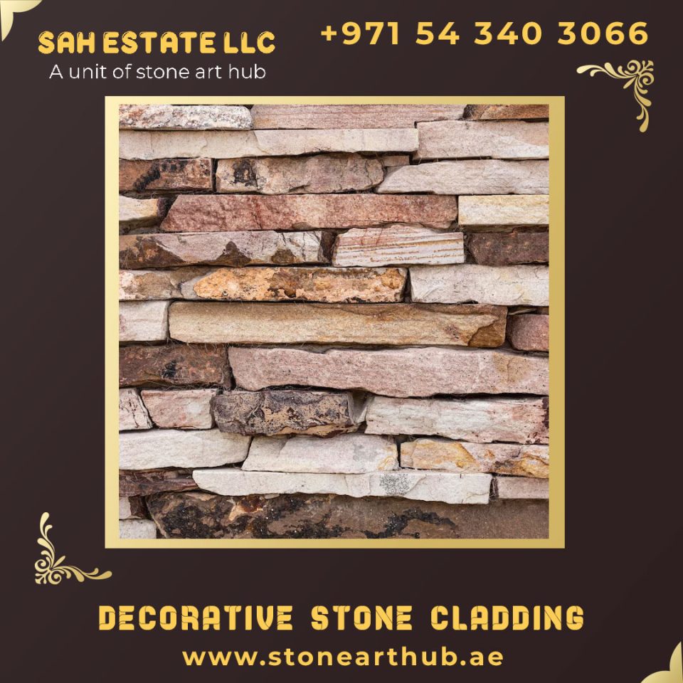 Exterior Stone Cladding in Dubai - ☎ +971 54 340 3066