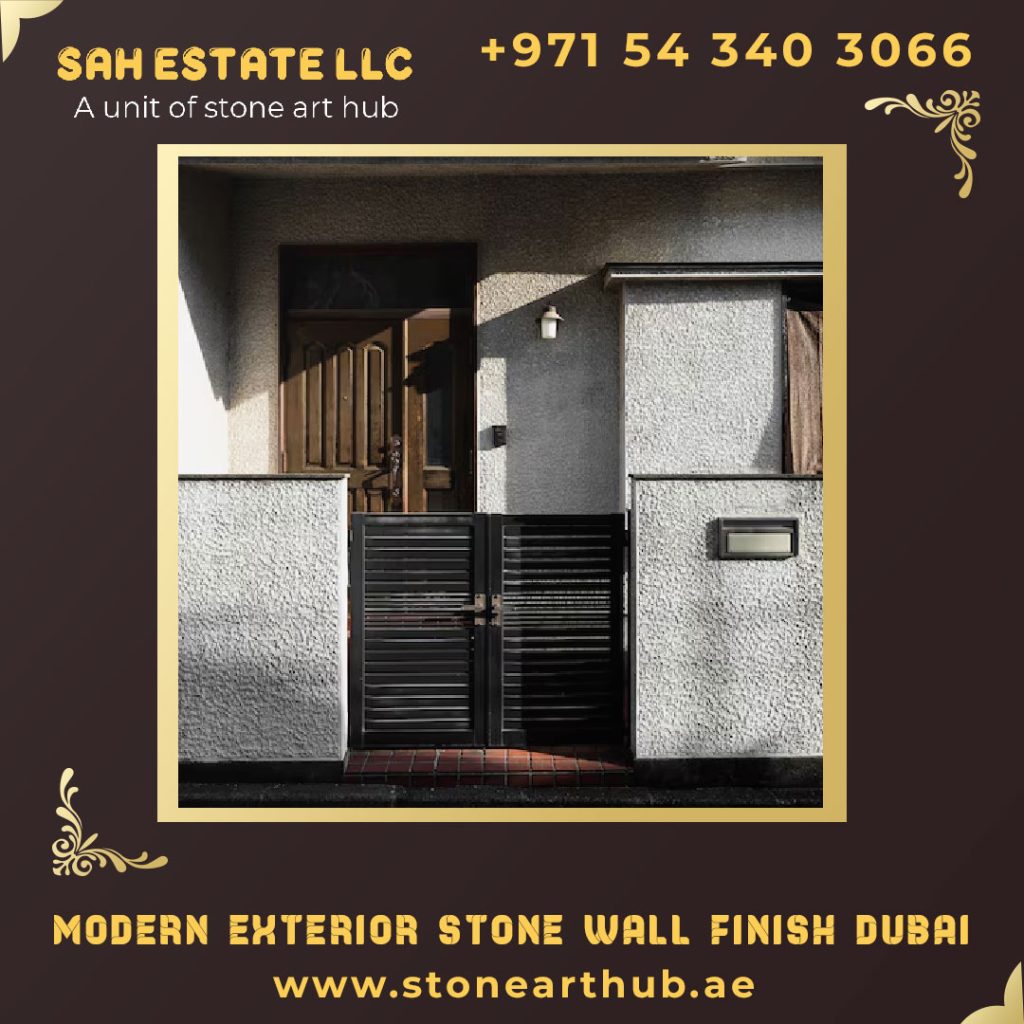 Exterior Stone Wall Finishes in Dubai