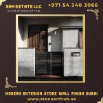 Exterior Stone Wall Finishes in Dubai