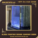 Glass Fountain Design Company Dubai