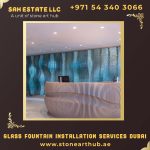 Glass Fountain Installation Services Dubai