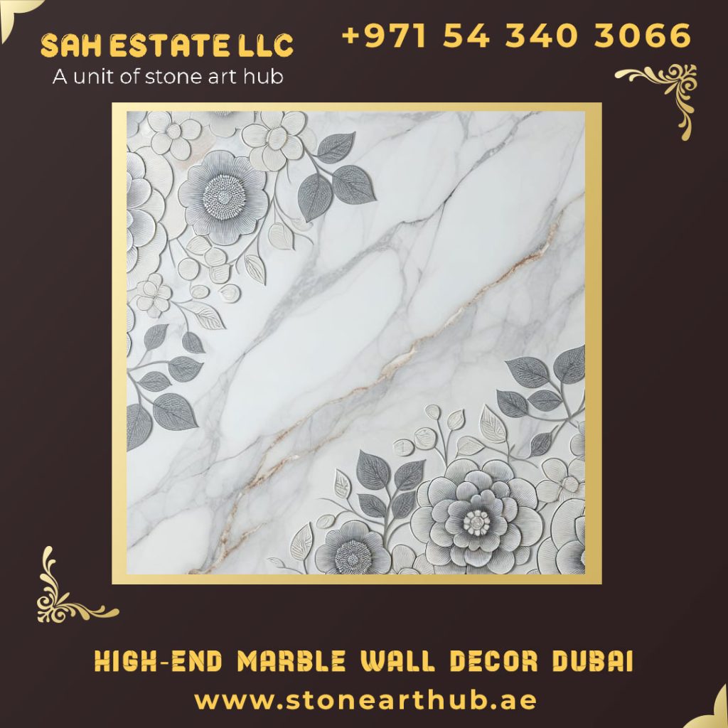 High-End Marble Wall Decor Dubai