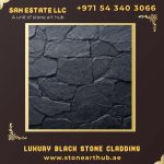 Luxury Black Stone Cladding
