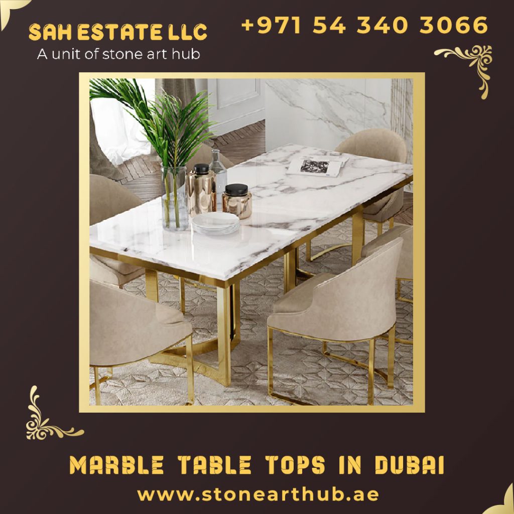 Marble Table Tops in Dubai