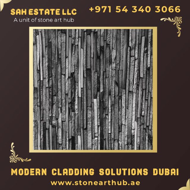 Exterior Stone Cladding in Dubai - ☎ +971 54 340 3066