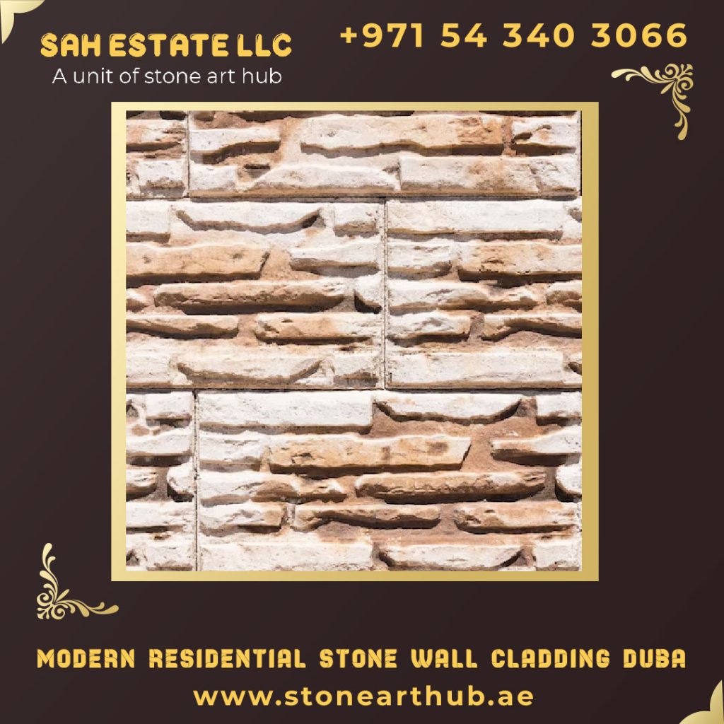 Modern Residential Stone Wall Cladding Duba