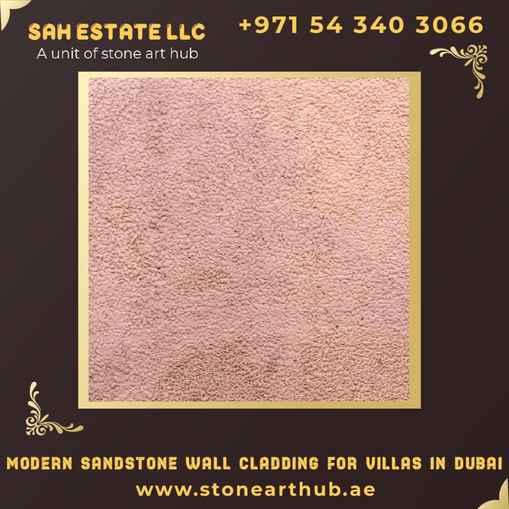 Modern Sandstone Wall Cladding For Villas In Dubai