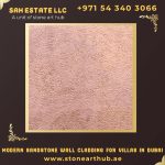 Modern Sandstone Wall Cladding For Villas In Dubai