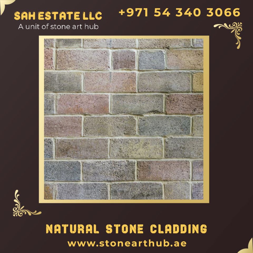 Exterior Stone Cladding in Dubai - ☎ +971 54 340 3066