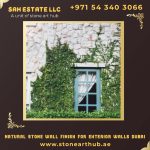 Natural Stone Wall Finish For Exterior Walls Dubai