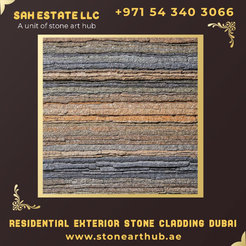 Residential Exterior Stone Cladding Dubai