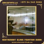 Restaurant Glass Fountain Dubai