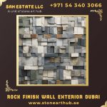 Rock Finish Wall Exterior Dubai