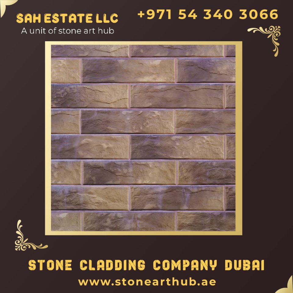 Exterior Stone Cladding in Dubai - ☎ +971 54 340 3066