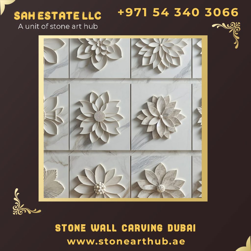 Stone Wall Carving Dubai