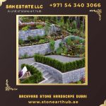 Backyard Stone Hardscape Dubai